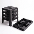 HEX-GROW-DRAIN-4er Set mit Wanne