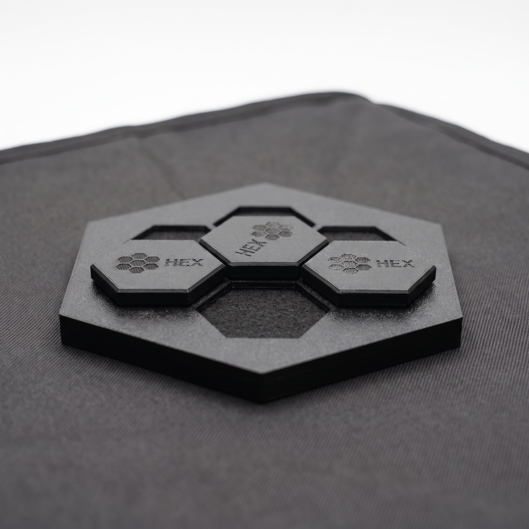 Lichtfalle – Lüftungsgitter ONE SIDE | 100 / 125 / 150 / 190 mm | PETG | Made in Germany