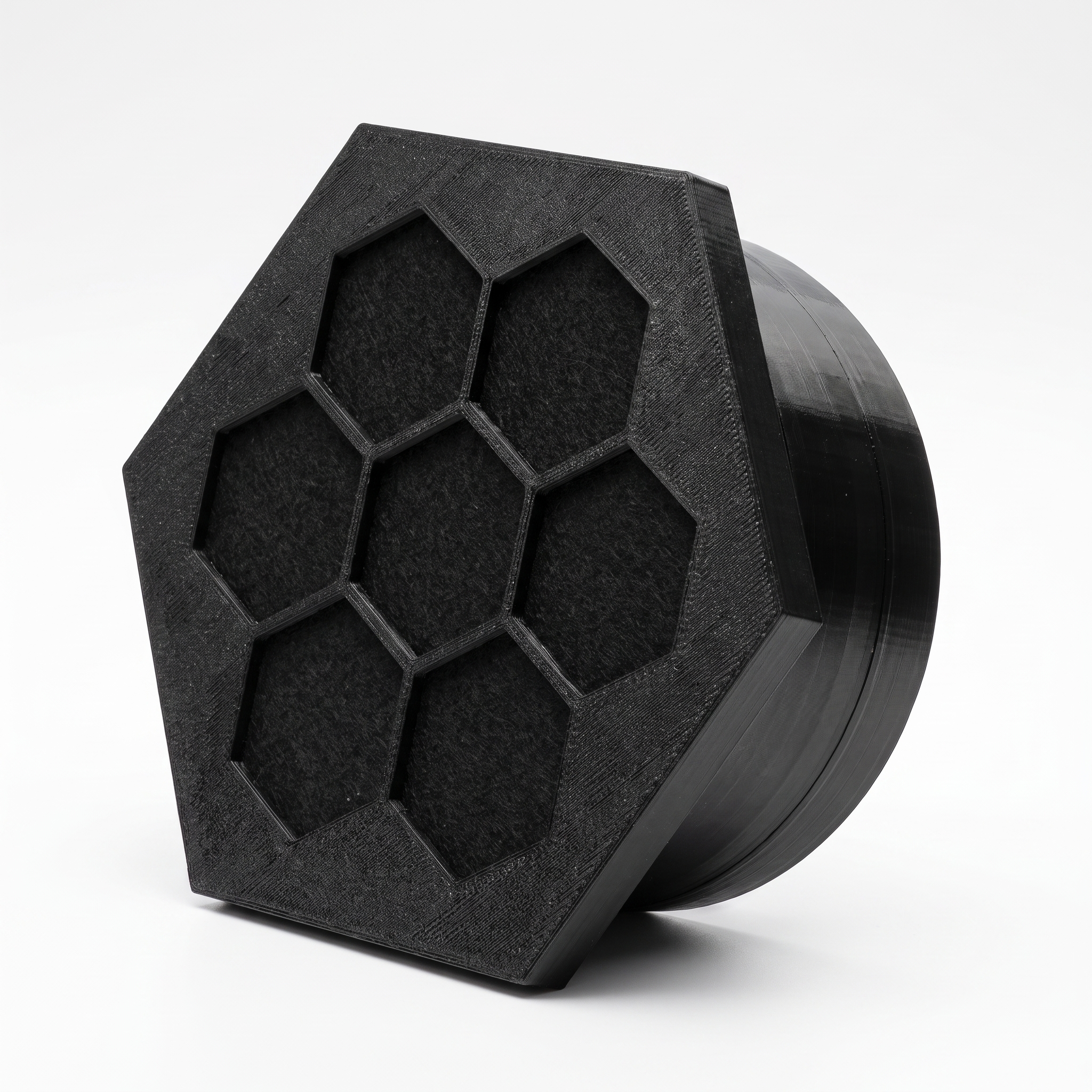 Lichtfalle – Lüftungsgitter ONE SIDE | 100 / 125 / 150 / 190 mm | PETG | Made in Germany