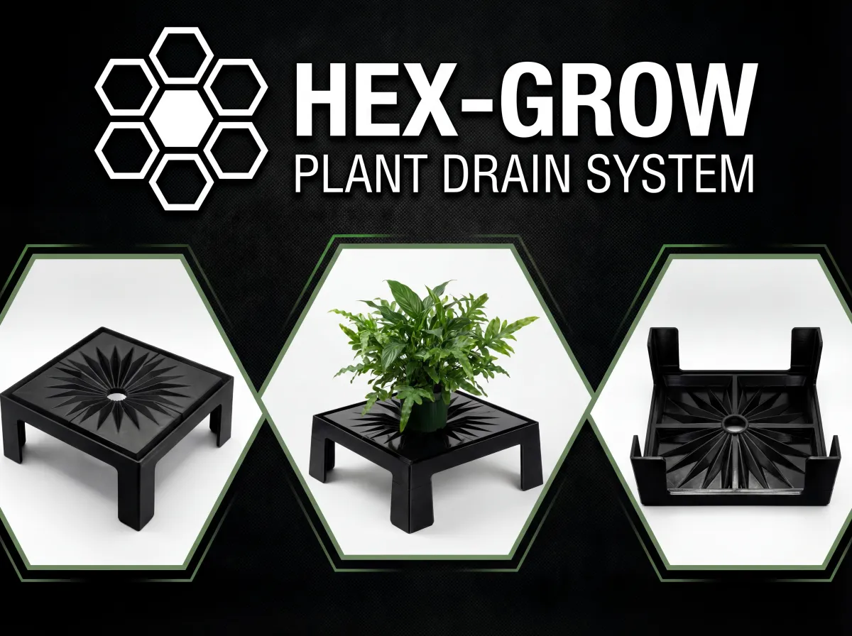 HEX-GROW Drain Tray System